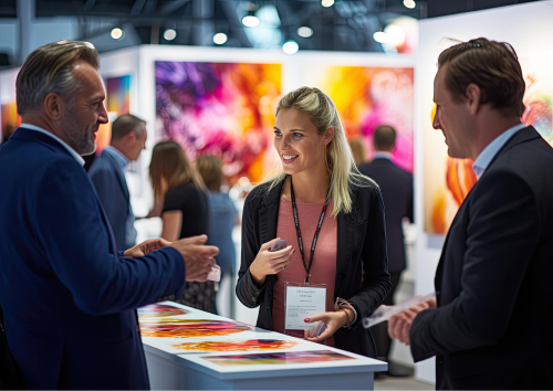 インドでの展示会への参加支援